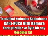 EVLERİNE İKİ YILDIR GELEN TEMİZLİKÇİ KADIN BAKIN NELER YAPIYOR!
